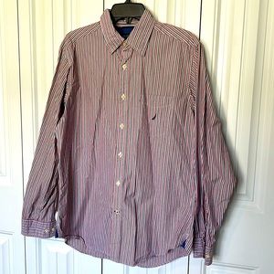 Men’s medium Nautica long sleeve button up